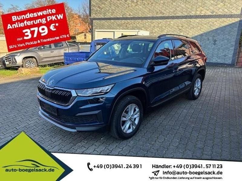 Blau Gebraucht 2022 Skoda Kodiaq Ambition SUV | 29.745 € (Guter Preis) - Bild 1/4