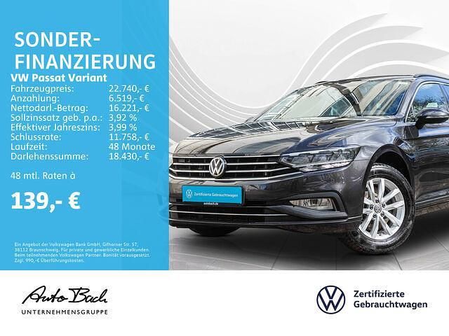 Grau Gebraucht 2020 VW Passat Business Kombi | 22.740 € (Fairer Preis) - Bild 1/2