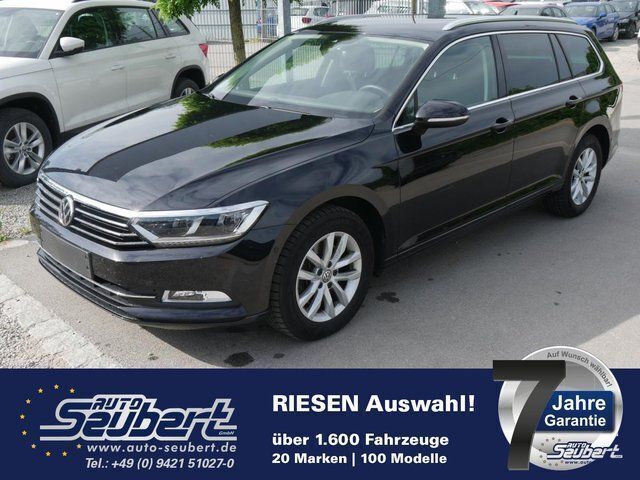 Schwarz metallic Gebraucht 2018 VW Passat Comfortline Kombi | 23.490 € (Fairer Preis) - Bild 1/4