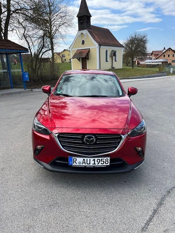 Gebraucht Mazda CX-3 Selection 121 PS (88 kW) 2021 Rot SUV