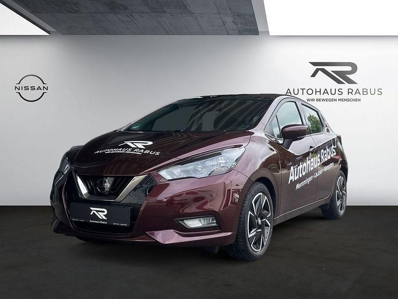 Rot Gebraucht 2021 Nissan Micra N-Way Kleinwagen | 14.990 € (Fairer Preis) - Bild 1/4