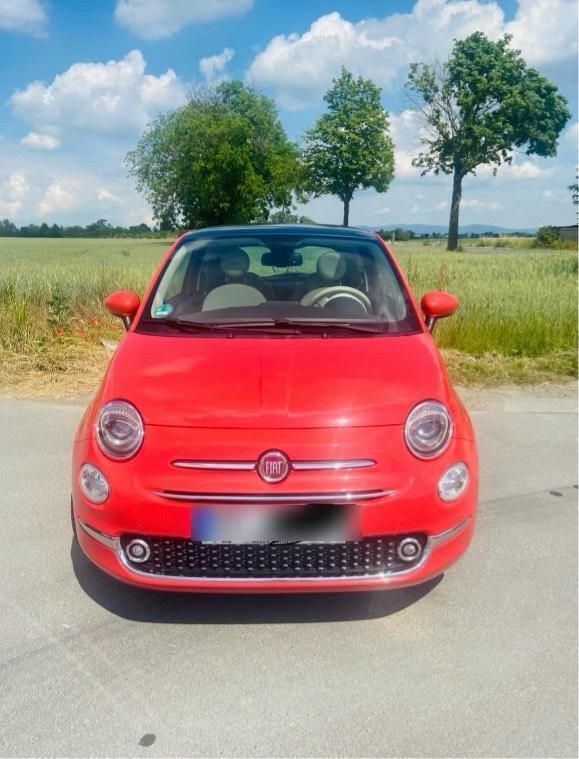 Rot Gebraucht 2016 Fiat 500 Kleinwagen | 7.200 € (Guter Preis) - Bild 1/4