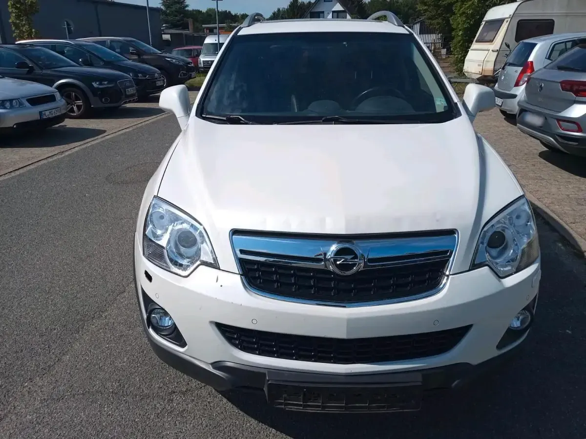 Gebraucht Opel Antara 2014 Weiß SUV