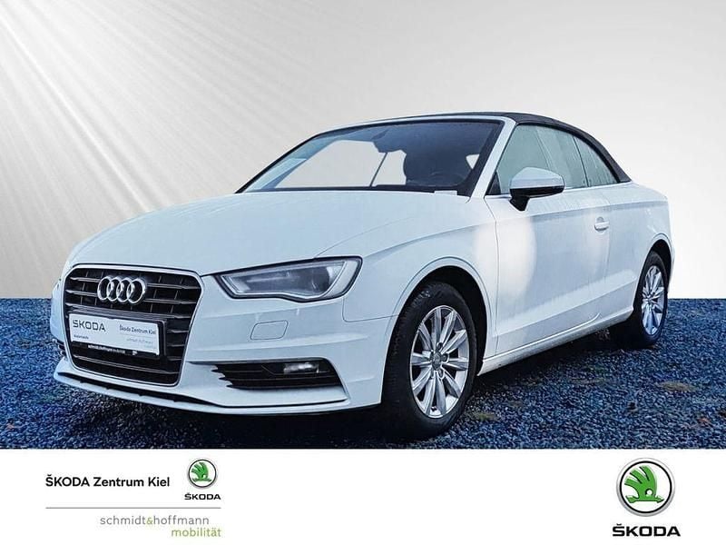 Weiß Gebraucht 2016 Audi A3 Cabriolet Attraction Cabrio | 14.480 € (Guter Preis) - Bild 1/4