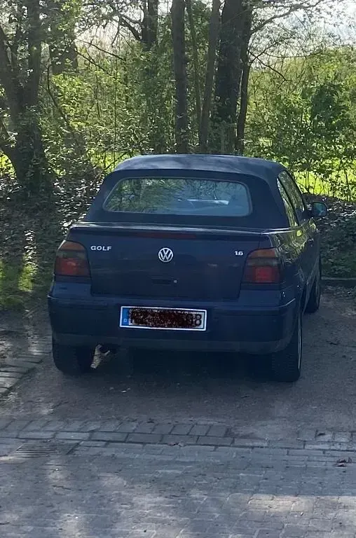 Gebraucht VW Golf Highline 101 PS (74 kW) 2000 Blau Cabrio