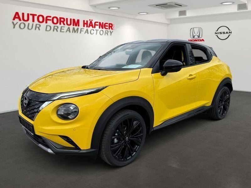 Yellow white black roof Neu 2025 Nissan Juke SUV | 31.490 € (Fairer Preis) - Bild 1/4