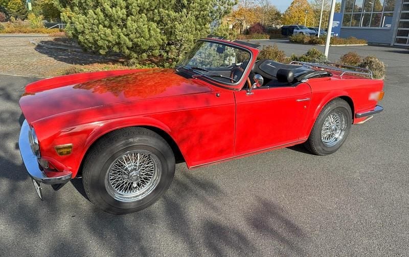 Usata Triumph TR6 93 CV (68 kW) 1969 Rosso Cabrio