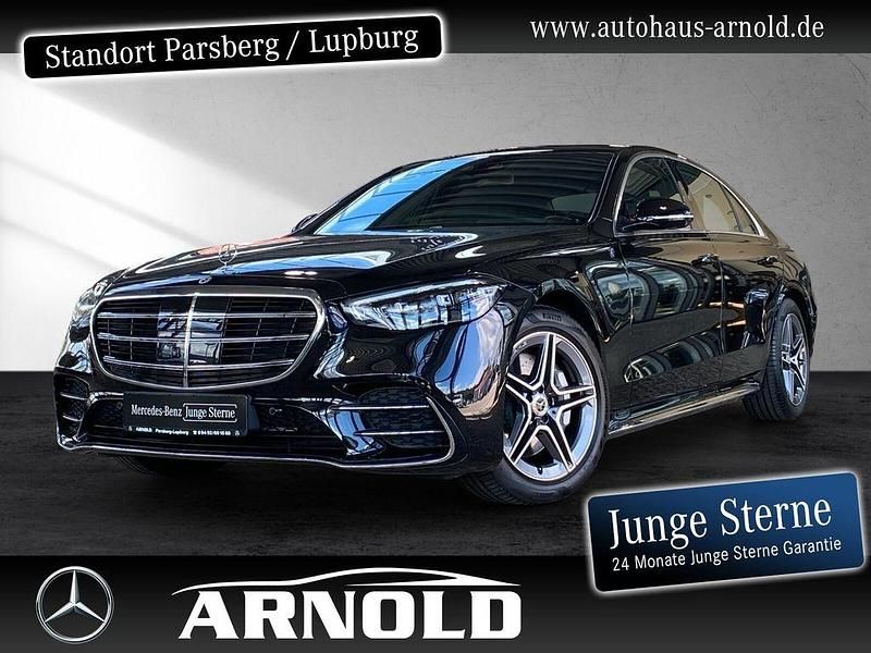 Obsidianschwarz (metallic) Gebraucht 2023 Mercedes S450 AMG Limousine | 115.480 € (Fairer Preis) - Bild 1/4