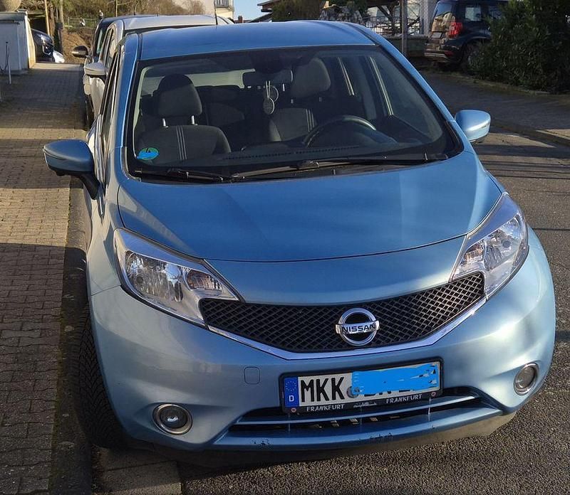 Gebraucht Nissan Note Acenta 80 PS (58 kW) 2014 Blau Kleinwagen