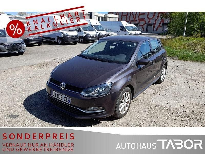 Kryptongrau metallic Gebraucht 2015 VW Polo LOUNGE Kleinwagen | 5.985 € (Superpreis) - Bild 1/4
