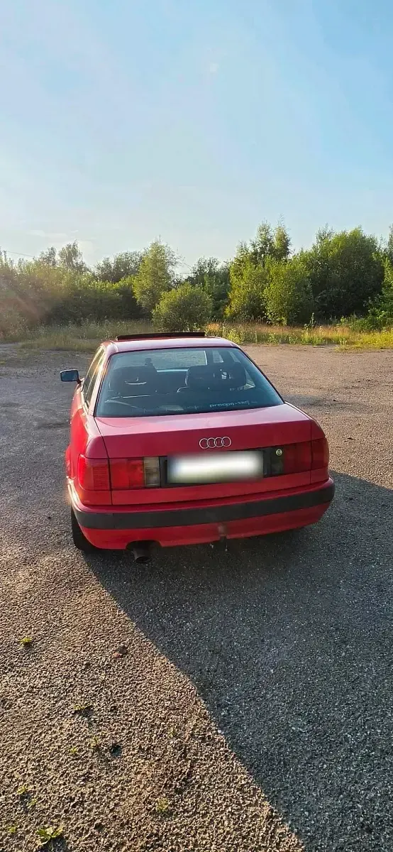 Gebraucht Audi 80 115 PS (84 kW) 1993 Rot Limousine