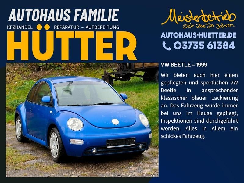 Gebraucht VW Beetle 115 PS (84 kW) 1999 Blau Kleinwagen