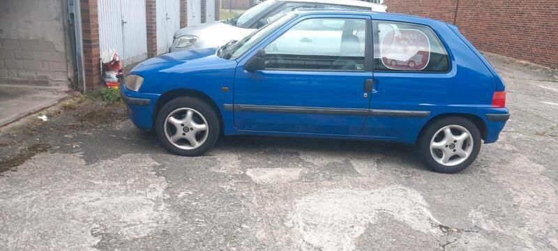 Blau Gebraucht 1998 Peugeot 106 Style Kleinwagen | 800 € (Fairer Preis) - Bild 1/4