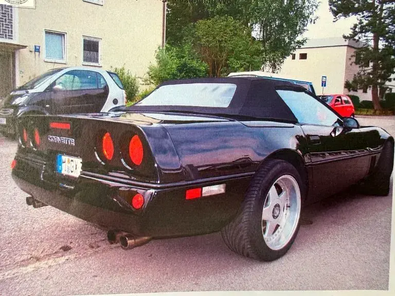 Gebraucht Corvette C4 243 PS (178 kW) 1990 Schwarz Cabrio