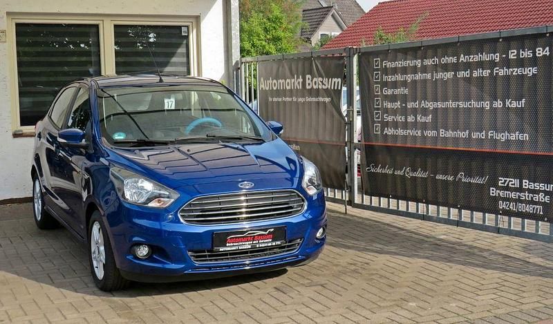 Gebraucht Ford Ka Cool & Sound Edition 86 PS (63 kW) 2017 Indicblau metallic (metallic) Limousine