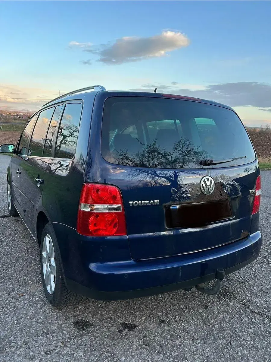 Gebraucht VW Touran Highline 105 PS (77 kW) 2004 Blau Van / Kleinbus