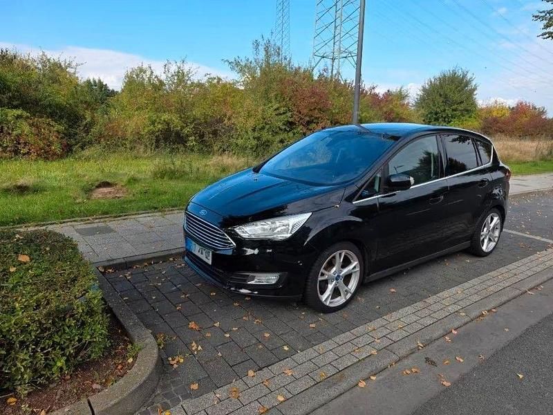 Schwarz Gebraucht 2015 Ford C-MAX Titanium Van / Kleinbus | 6.999 € (Superpreis) - Bild 1/4