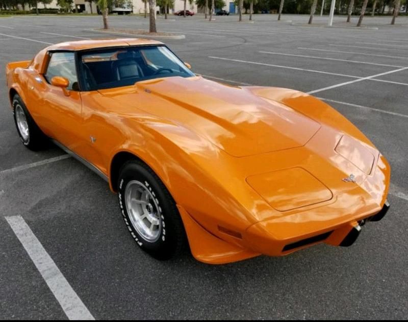 Orange Gebraucht 1977 Corvette C3 Coupé | 29.999 € - Bild 1/4