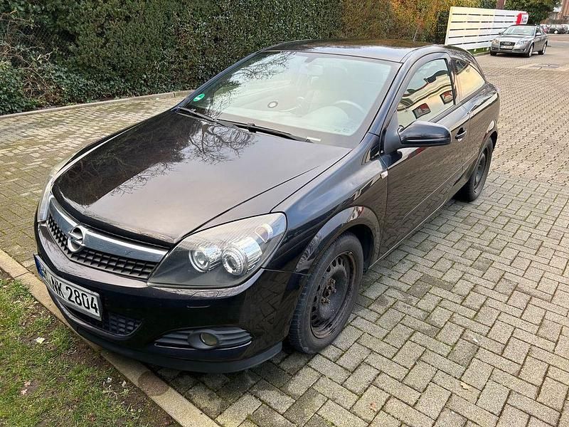 Schwarz Gebraucht 2008 Opel Astra GTC Limousine | 2.599 € (Fairer Preis) - Bild 1/4
