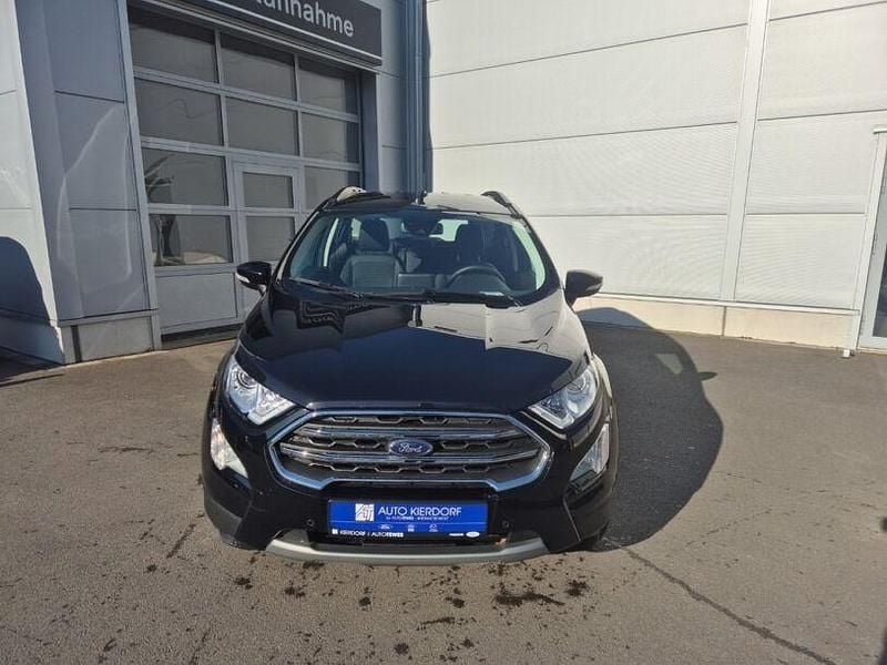 Gebraucht Ford Ecosport Titanium 125 PS (91 kW) 2022 Obsidianschwarz metallic SUV