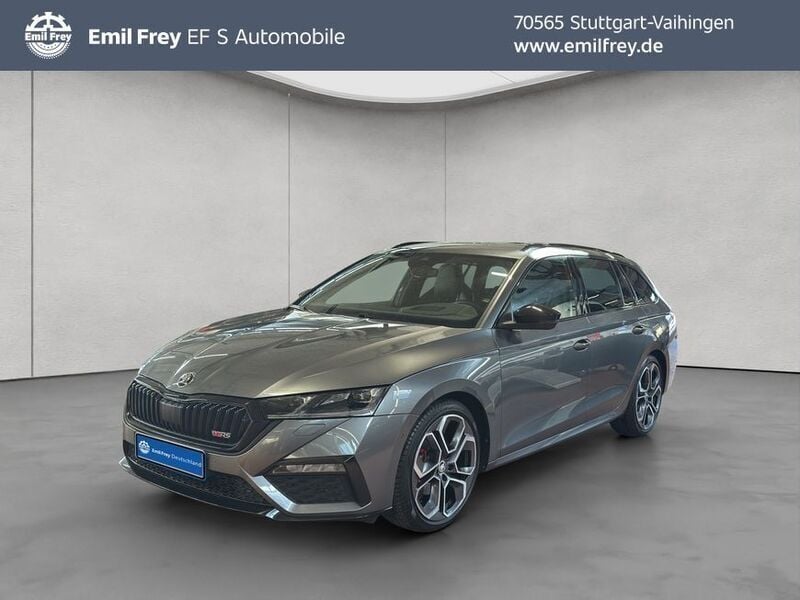 Graphitgrau metallic Gebraucht 2023 Skoda Octavia RS Kombi | 32.890 € (Fairer Preis) - Bild 1/4