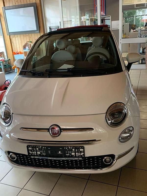 Weiß Gebraucht 2021 Fiat 500C Dolcevita Cabrio | 13.500 € (Fairer Preis) - Bild 1/4