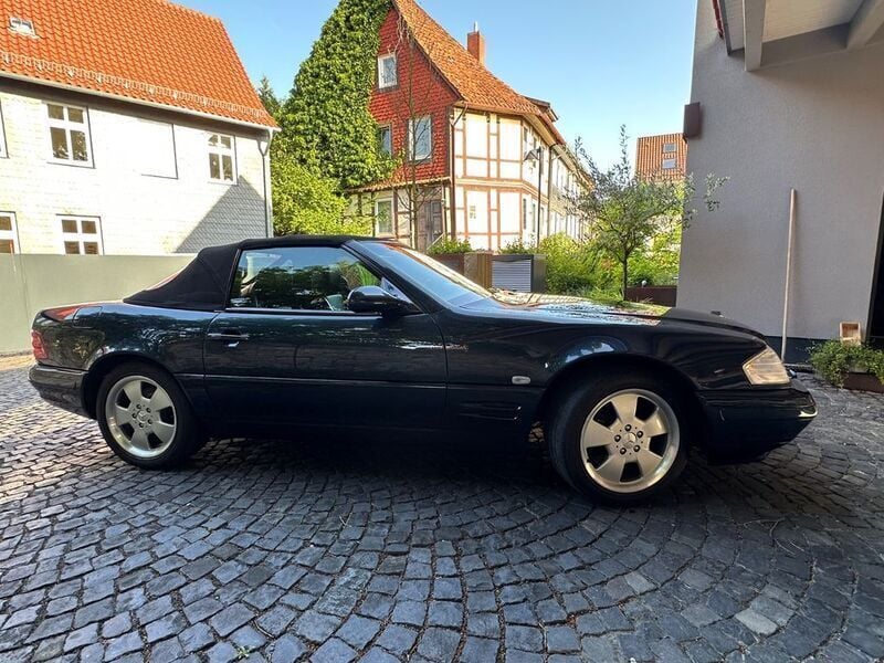 Schwarz Gebraucht 2000 Mercedes SL500 Cabrio | 38.500 € - Bild 1/4