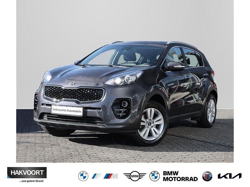 Winchestergrau metallic Gebraucht 2018 Kia Sportage DREAM-TEAM Edition SUV | 14.870 € (Fairer Preis) - Bild 1/4