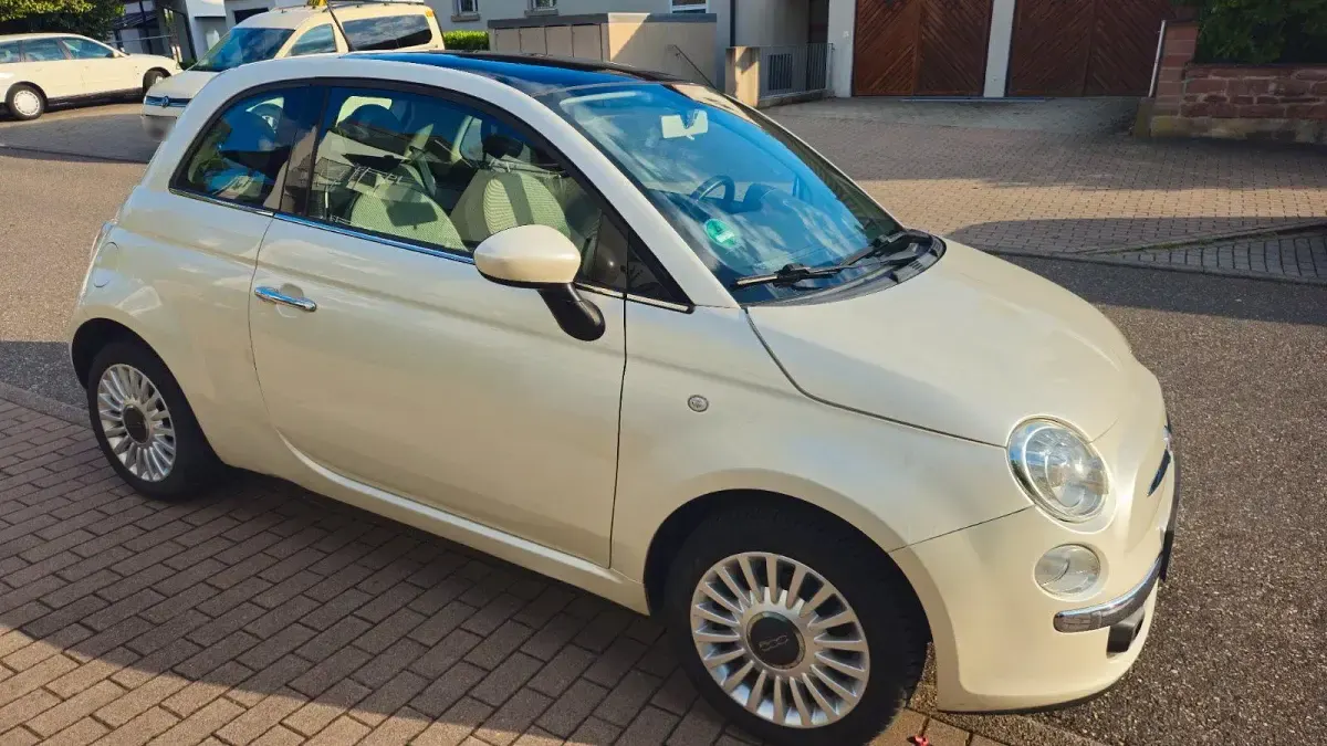 Gebraucht Fiat 500 69 PS (50 kW) 2010 Beige Limousine