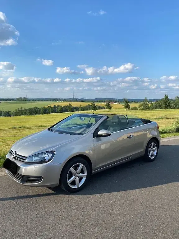 Gebraucht VW Golf Cabriolet 105 PS (77 kW) 2015 Silber Cabrio
