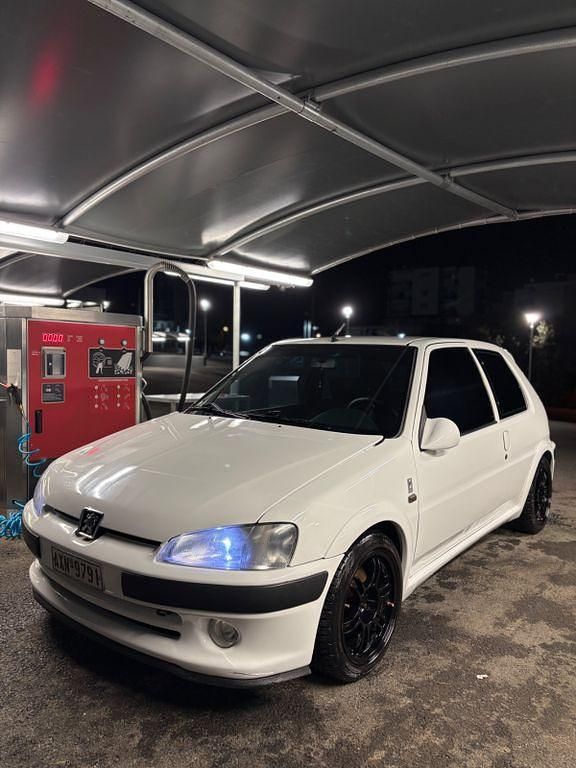 Gebraucht Peugeot 106 S16 118 PS (86 kW) 2000 Weiß Kleinwagen