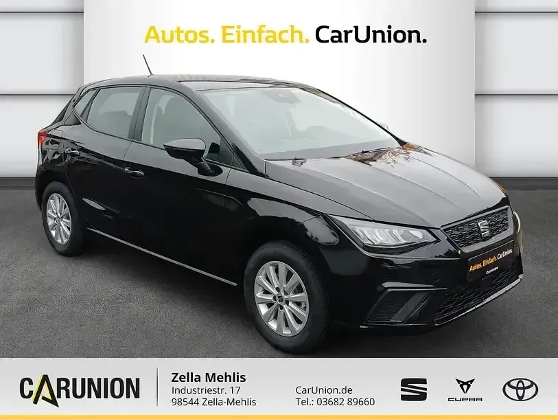 Neu Seat Ibiza 116 PS (85 kW) 2025 Midnight schwarz Limousine