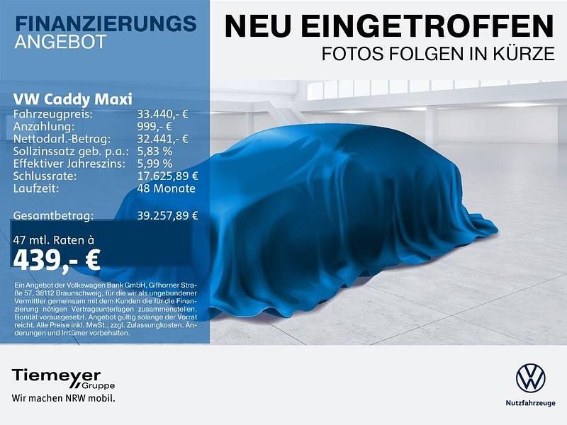 Gebraucht VW Caddy Maxi Style 122 PS (89 kW) 2022 Weiß Van / Kleinbus