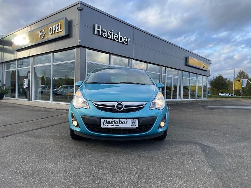 Blau Gebraucht 2012 Opel Corsa Kleinwagen | 5.450 € (Fairer Preis) - Bild 1/4
