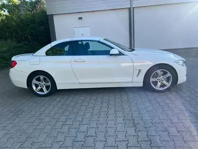 Gebraucht BMW 435 Sport Line 313 PS (230 kW) 2014 Weiß Cabrio