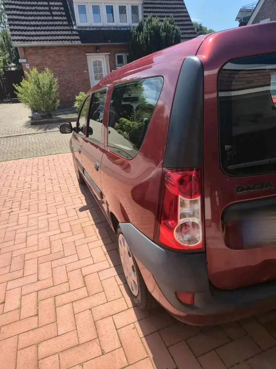 Gebraucht Dacia Logan MCV 90 PS (66 kW) 2007 Rot Van / Kleinbus