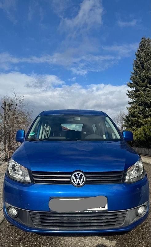 Gebraucht VW Caddy Maxi 105 PS (77 kW) 2011 Blau Van / Kleinbus