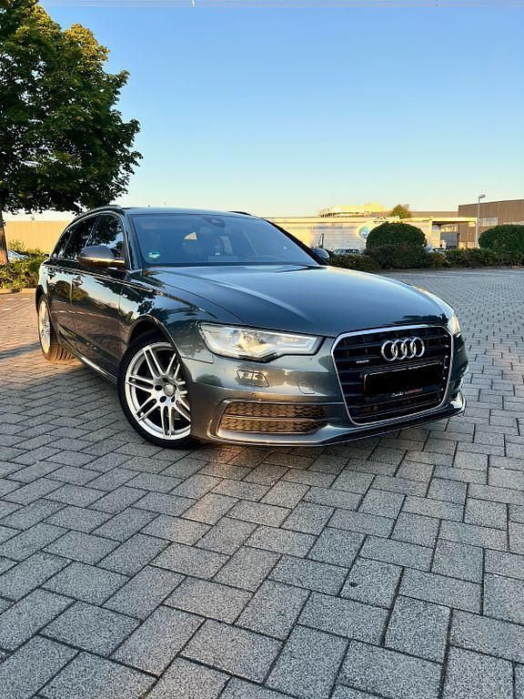 Grau Gebraucht 2014 Audi A6 S-Line Kombi | 15.100 € (Fairer Preis) - Bild 1/4