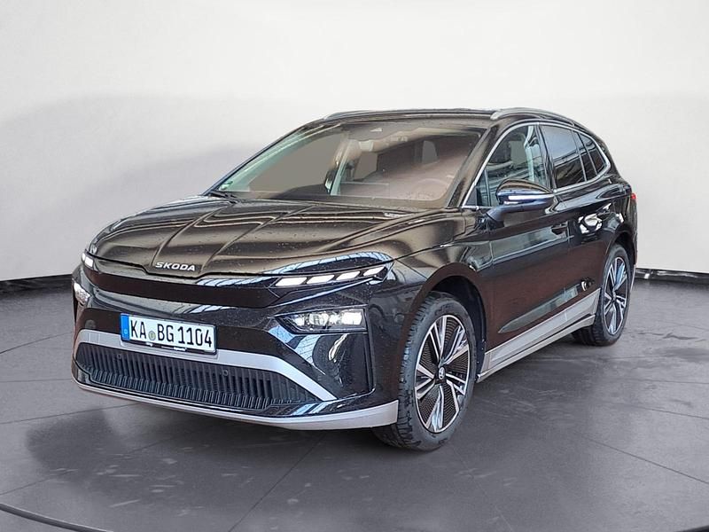 Schwarz Gebraucht 2025 Skoda Enyaq iV SUV | 42.490 € (Fairer Preis) - Bild 1/4