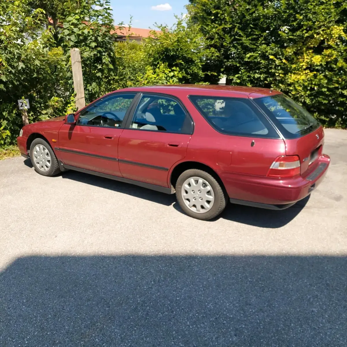 Gebraucht Honda Accord 136 PS (100 kW) 1994 Rot Kombi