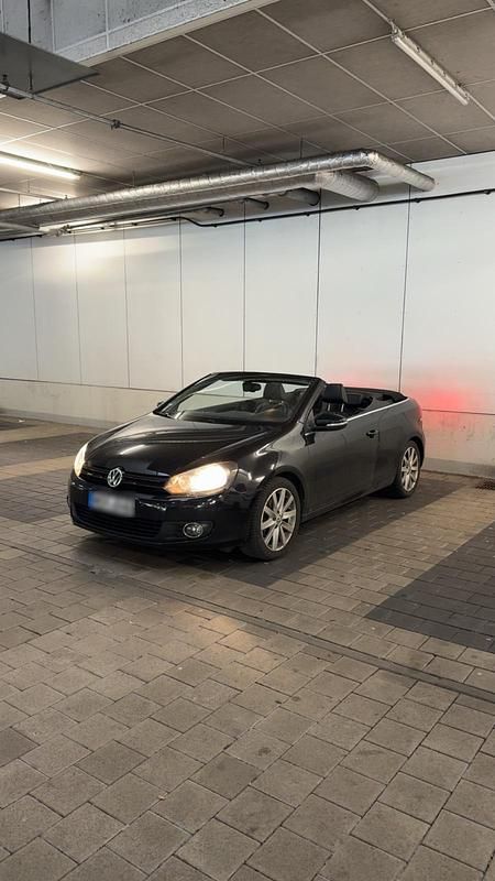 Gebraucht VW Golf 105 PS (77 kW) 2011 Schwarz Cabrio
