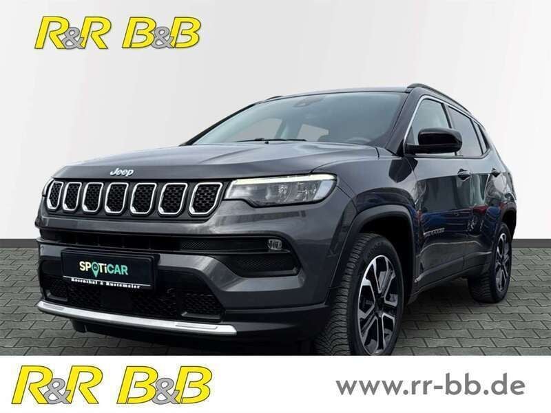 Grigio moda (graphite grey metallic) (grau) Gebraucht 2023 Jeep Compass Limited SUV | 24.980 € (Superpreis) - Bild 1/4