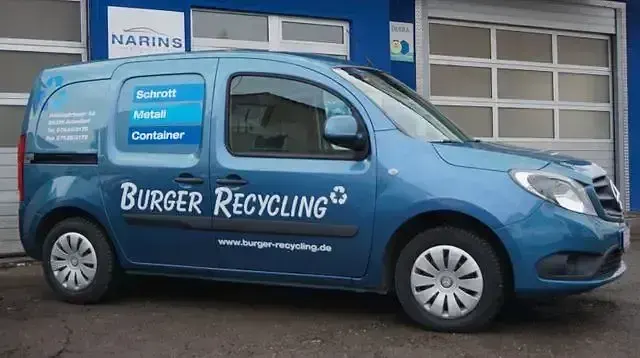 Gebraucht Mercedes Citan 111 110 PS (80 kW) 2015 Blau Van / Kleinbus