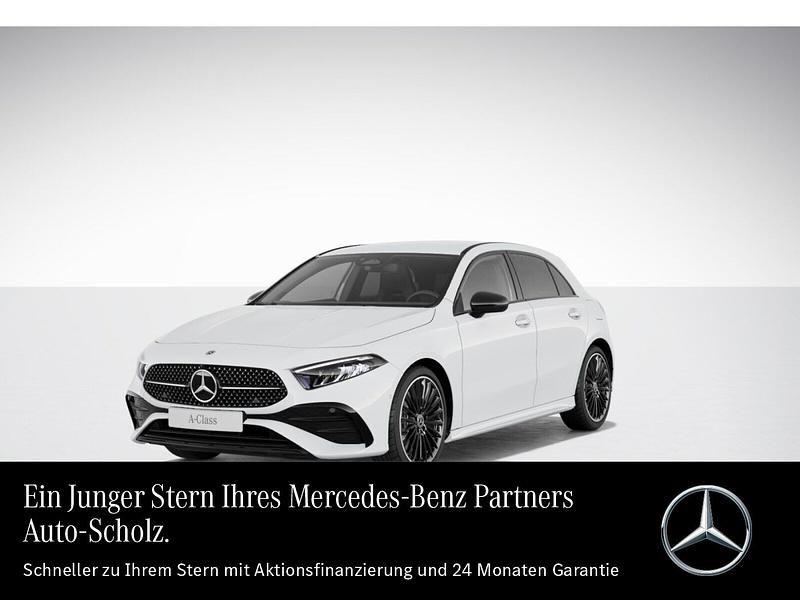 Weiß Gebraucht 2024 Mercedes A250 AMG Limousine | 39.483 € (Etwas zu teuer) - Bild 1/3