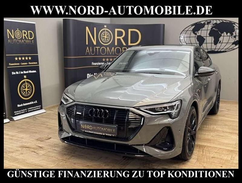 Gebraucht Audi e-tron Sportback Black Edition 230 kW (313 PS) 2022 Chronosgrau metallic (metallic) SUV
