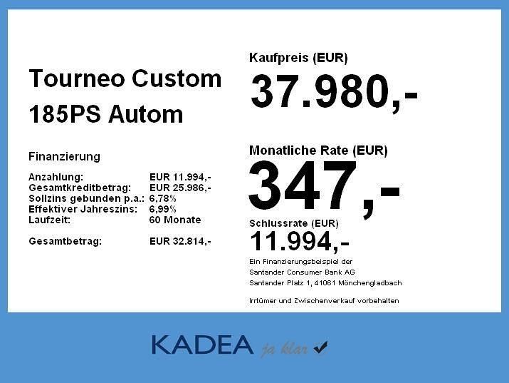 Gebraucht Ford Tourneo Titanium X 185 PS (136 kW) 2021 Pyritsilber metallic Van / Kleinbus