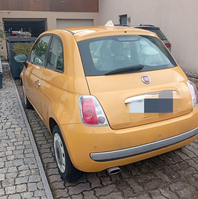 Gebraucht Fiat 500 Lounge 70 PS (51 kW) 2012 Gelb Kleinwagen