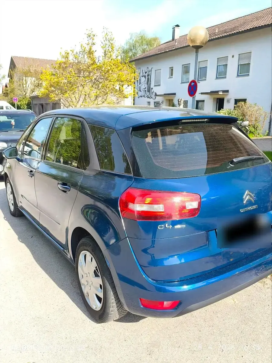 Gebraucht Citroën C4 Picasso 120 PS (88 kW) 2015 Blau Van / Kleinbus