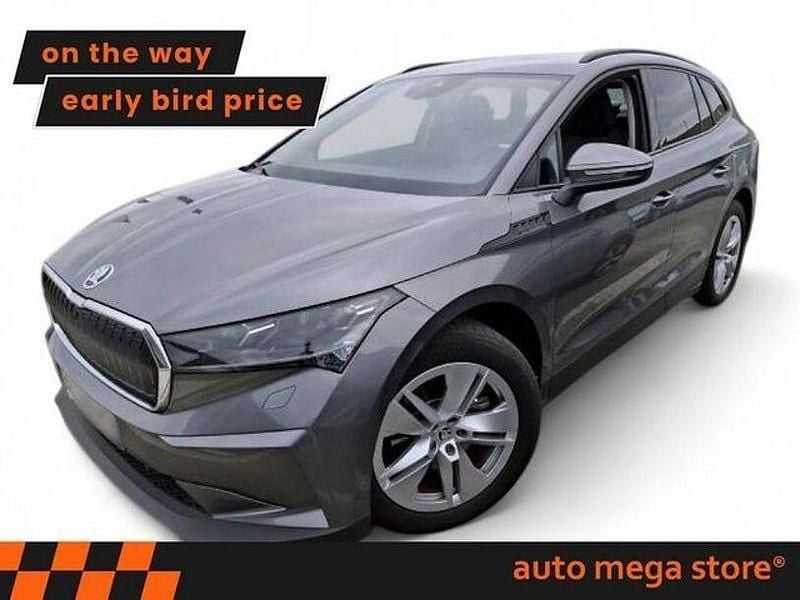 Graphitegrau metallic Gebraucht 2022 Skoda Enyaq iV Loft SUV | 24.449 € (Superpreis) - Bild 1/4