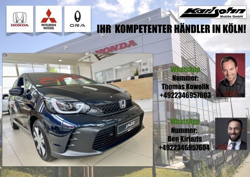 Midnight blue beam metallic Neu 2024 Honda Jazz Elegance Kleinwagen | 25.890 € (Fairer Preis) - Bild 1/4